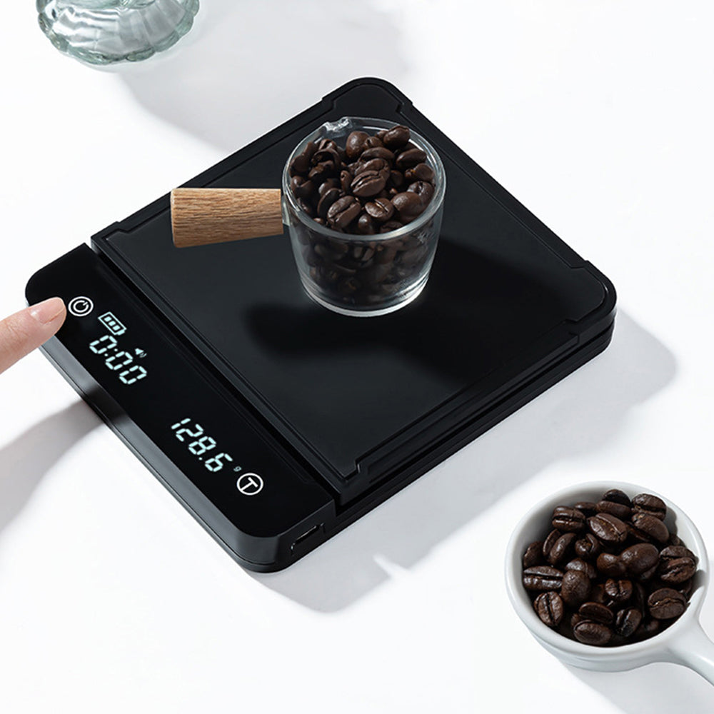 Kitchen Accessories Digital LCD with Timer Electronic Coffee Scale Kitchen Scales 3kg 0.1g For Food Balance Weighing