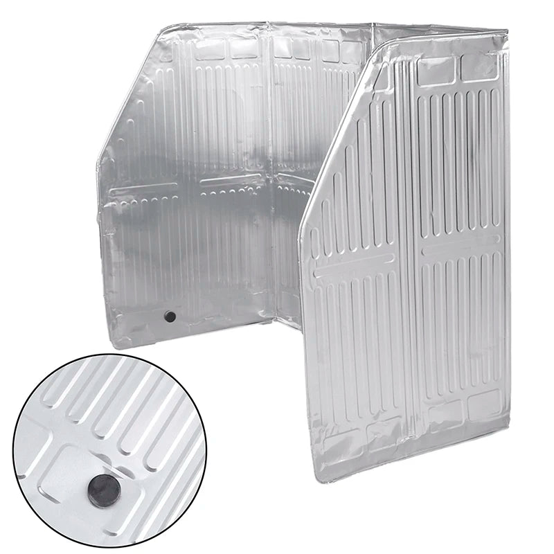 Kitchen Oil Splash Guard Gas Stove Cooker Oil Removal Scald Proof Board Protect