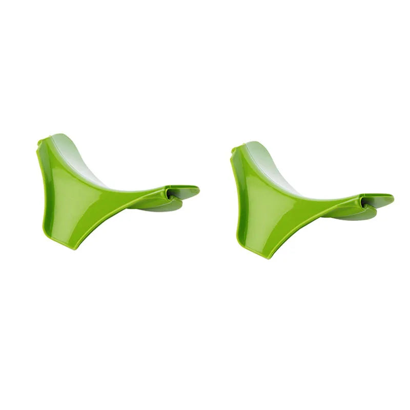 Kitchen Funnel with Anti-Splash Edge and Liquid Streamer Spout, Anti-Spill Pouring Tool