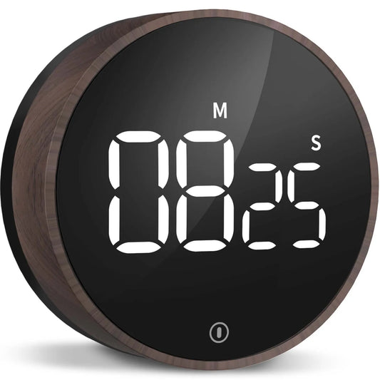 Kitchen Timer Digital Countdown Magnetic Egg Timer For Cooking With Constant Light Function For Classrooms Quiet For Kids Adults