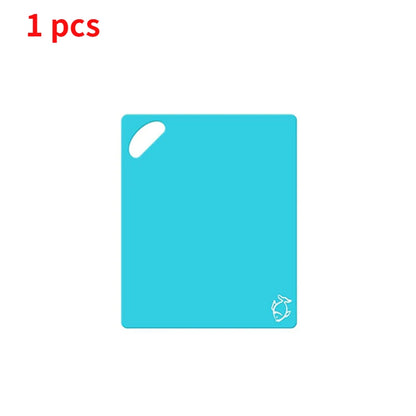 Kitchen Tools Multicolor Easy To Clean Nonslip Chopping Board Outdoor Camping Food Cutting Block Mat Tool Kitchen Cook Supplies