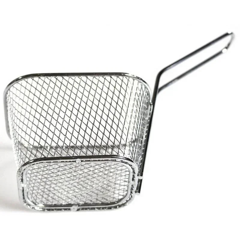 Kitchen Portable Tools Mini Potato Chips Basket Fryer Vegetable Basket Kitchen Convenient Household Gadgets Home Frying