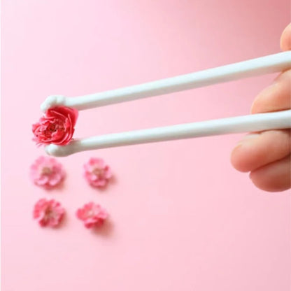 Kitchen Supplies Cute Cat Pink Paw Chopsticks Non-Slip Reusable Cat Paw Chopsticks Durable Cooking Tools Food Clip Gift