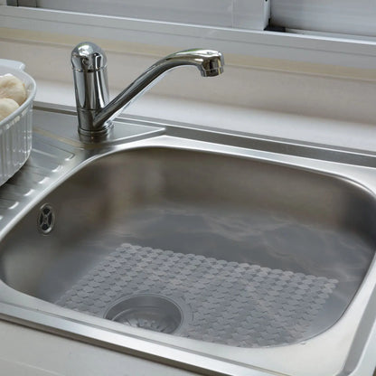 Kitchen Sink Mat Good Grip Anti Slip Sink Mat For Dinnerware Tableware for Stainless Steel/Ceramic Sinks,PVC Eco-friendly Protec