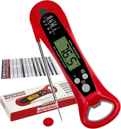 kitchen things Meat Thermometer Digital IP67 Waterproof Kitchen Cooking Food Fast Measurement Thermometer 2 Probes BBQ Grill Oil