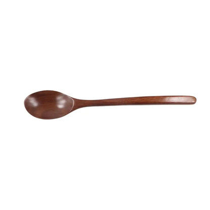 Non Scratch Ice Cream Kitchen For Soup Cooking Teaspoon Tableware Coffee Spoon Wooden Spoon Stirring Spoon Fork