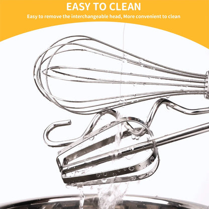 Kitchen Stainless Steel Egg Beater mixer for egg Baking kitchen accessories Cream Butter Whisk Mixer Suitable For Electric Drill
