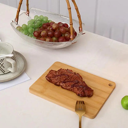 Kitchen Cutting Board Double-sided Available Rectangular Thickened Solid Wood Cutting Board Fruit Veggies Meat Cutting Boards