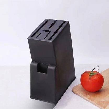 Kitchen multi socket knife holder, wooden Knife stand  household  supplies storage rack kitchen knife floor storage rack