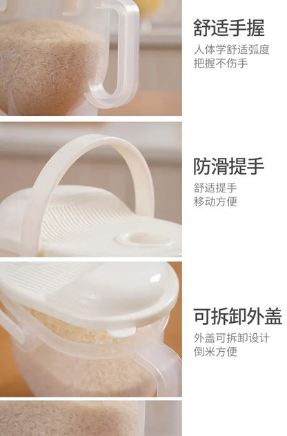 Kitchen Free Hand Washing Washing Rice Washing Vegetables Fruit and Vegetable Drain Basket Plastic Counter Flow Rice Washer