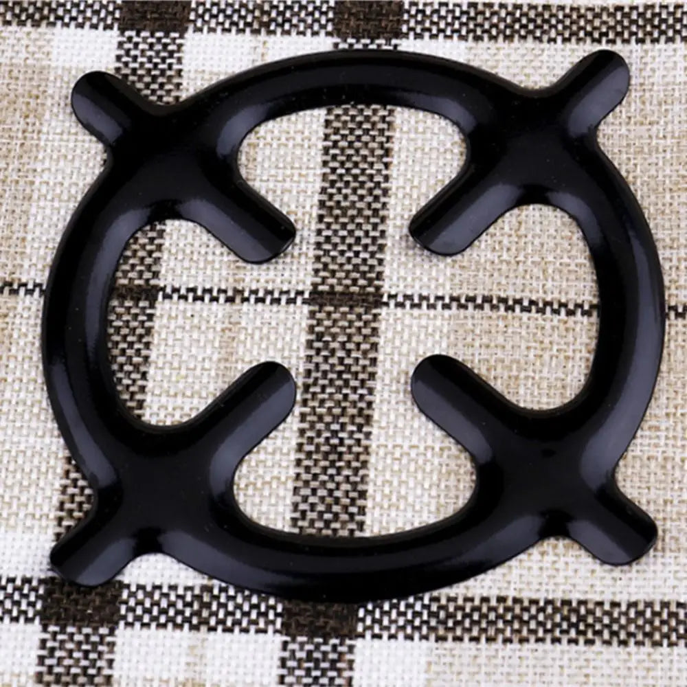 Kitchen Cookware Parts Black Moka Pot Shelf Iron Extended Stand Gas Stove Ring Stable Universal Burner Range Reducer Camping