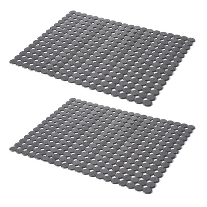 Kitchen Sink Mat Good Grip Anti Slip Sink Mat For Dinnerware Tableware for Stainless Steel/Ceramic Sinks,PVC Eco-friendly Protec