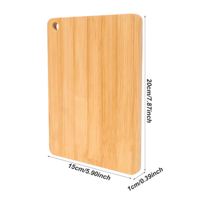 Kitchen Cutting Board Double-sided Available Rectangular Thickened Solid Wood Cutting Board Fruit Veggies Meat Cutting Boards
