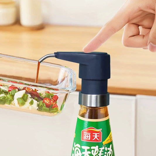 Kitchen Sauce Extruder, Household Oil Consumption Pressure Pump Head, Oyster Oil Press Mouth, Kitchen Utensils