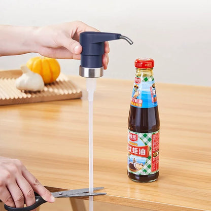 Kitchen Sauce Extruder, Household Oil Consumption Pressure Pump Head, Oyster Oil Press Mouth, Kitchen Utensils
