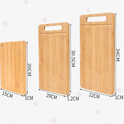 Kitchen Wooden Chopping Boards Cutting Board Double-sided Available Thick Wooden Boards Perfect for Kitchen And Dining Room