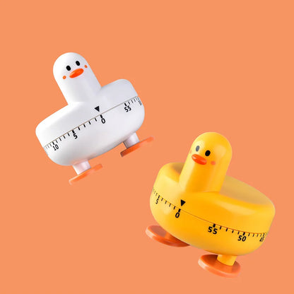 Kitchen Timer Cute Countdown Alarm Clock Duck Child Study Timer Mechanical Timer Kitchen Cook Tools Timer Gadget