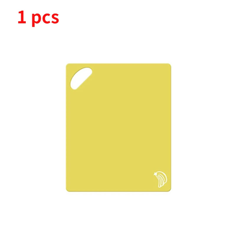 Kitchen Tools Multicolor Easy To Clean Nonslip Chopping Board Outdoor Camping Food Cutting Block Mat Tool Kitchen Cook Supplies