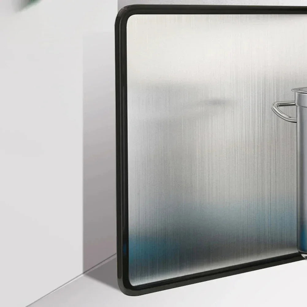 Kitchen Sink Splashback Galvanized Board Splash Guard Gas Cooker Grease Board Protective Shield on Stovetop Kitchen Accessories