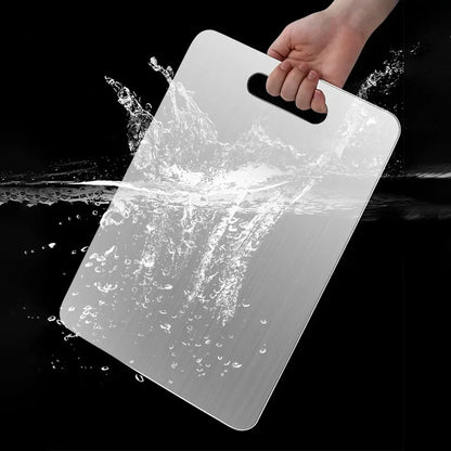 Kitchen Cutting Boards Stainless Steel Chopping Board Panel Chopper Table Food Cutting Kneading Dough Board Kitchen Accessories