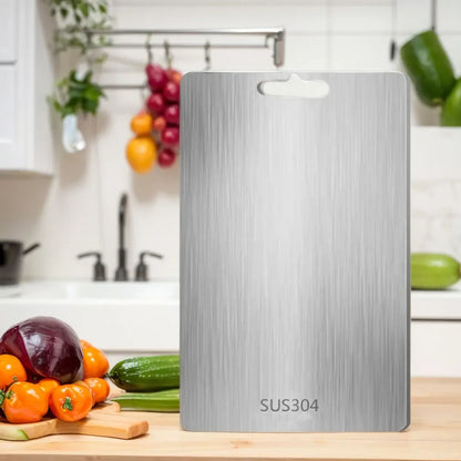 Kitchen Cutting Boards Stainless Steel Chopping Board Panel Chopper Table Food Cutting Kneading Dough Board Kitchen Accessories