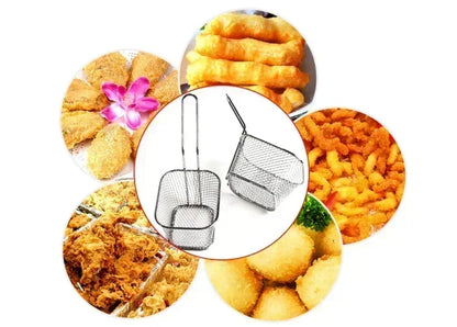 Kitchen Portable Tools Mini Potato Chips Basket Fryer Vegetable Basket Kitchen Convenient Household Gadgets Home Frying