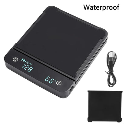 Kitchen Accessories Digital LCD with Timer Electronic Coffee Scale Kitchen Scales 3kg 0.1g For Food Balance Weighing