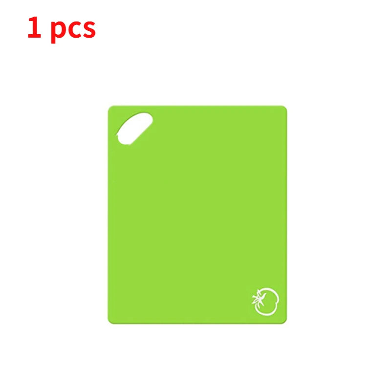 Kitchen Tools Multicolor Easy To Clean Nonslip Chopping Board Outdoor Camping Food Cutting Block Mat Tool Kitchen Cook Supplies