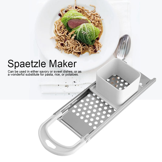 Kitchen Noodle Maker Kitchen Stainless Steel Blade Spaetzle Noodle Dumpling Maker Pasta Cooking Tool Spaetzle Maker Noodle Maker