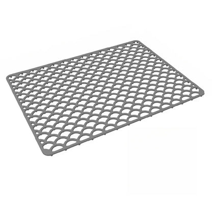 Kitchen Silicone Sink Protector Mat Foldable Anti Slip Tableware Drainage Drying Mats Household Multi Functional Desk Pad
