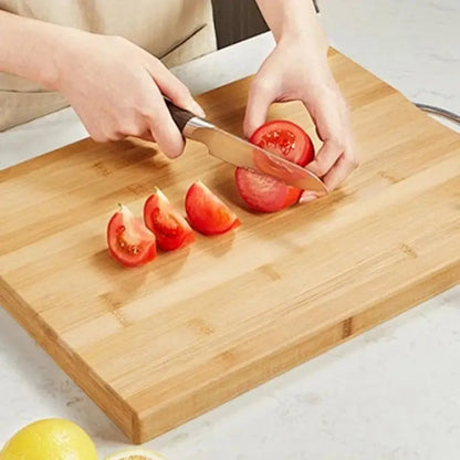 Kitchen Cutting Board Double-sided Available Rectangular Thickened Solid Wood Cutting Board Fruit Veggies Meat Cutting Boards
