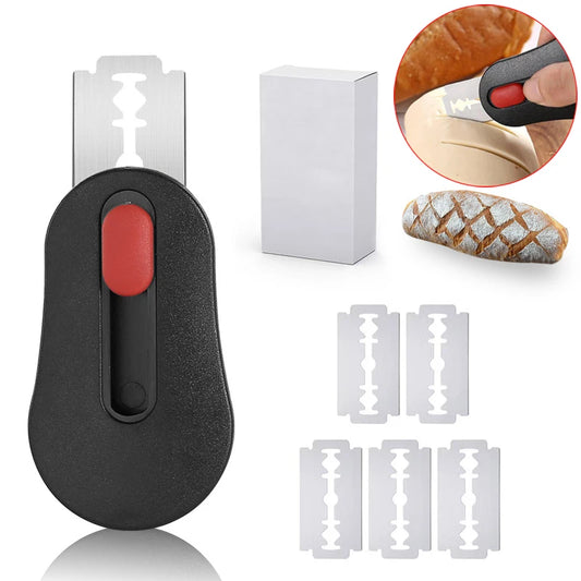Kitchen utensils Stainless Steel cutters Baking tools, kitchen accessories Flexible magnetic dough cutters, bread cutting tools