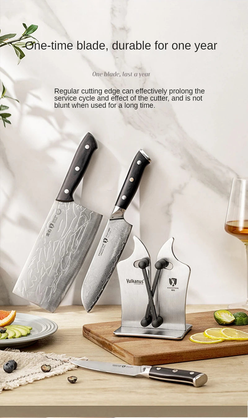 Knife Sharpener Kitchen Sharpening Tool Easy Safe Sharpening Kitchen Chef's Knife Damascus Knife Kitchen Tools Kitchen Supplies