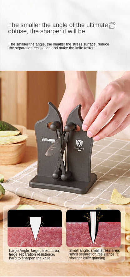 Knife Sharpener Kitchen Sharpening Tool Easy Safe Sharpening Kitchen Chef's Knife Damascus Knife Kitchen Tools Kitchen Supplies