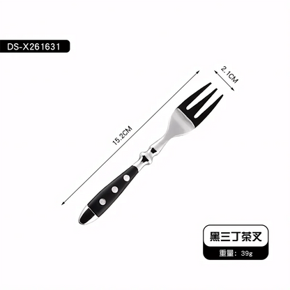 Hotel Western Cutlery Set Stainless Steel Complete Tableware Fork Spoon Knife Full Service Dish Dining Wooden Handle Kitchen