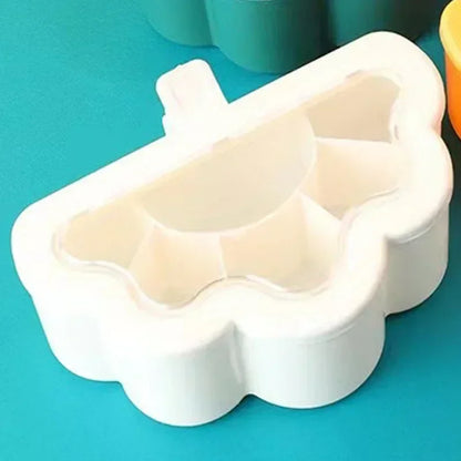 Kitchen Combination Integrated Seasoning Box Creative Multi-grid Salt Jar Seasoning Jar Plastic Household Seasoning Box