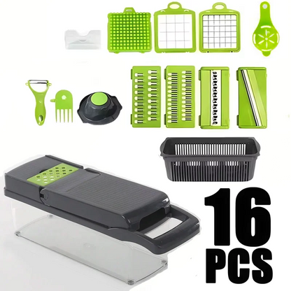 Kitchen Tools Multifunctional Vegetable Cutter Set Manual Slicer Shredder Wiper Grater Kitchen Gadgets and Accessories Cooking