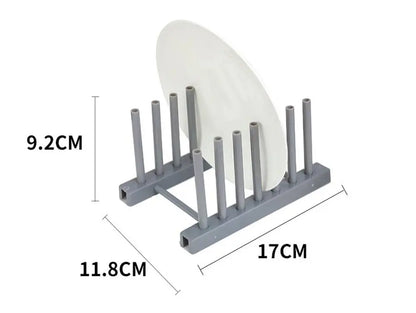 Kitchen Organizer Pot Lid Rack Stainless Steel Spoon Holder Pot Lid Shelf Cooking Dish Rack Pan Cover Stand Kitchen Accessories