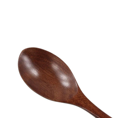 Non Scratch Ice Cream Kitchen For Soup Cooking Teaspoon Tableware Coffee Spoon Wooden Spoon Stirring Spoon Fork