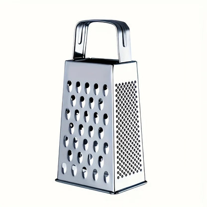 Stainless Steel Box Grater ，A Four-sided Multi-functional Kitchen Tool