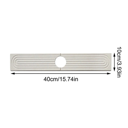Kitchen Sink Guard Mat Diatomaceous Quick Stone Drying Mat For Kitchen Counter, Super Absorbent, Prevent Moisture Accumulation