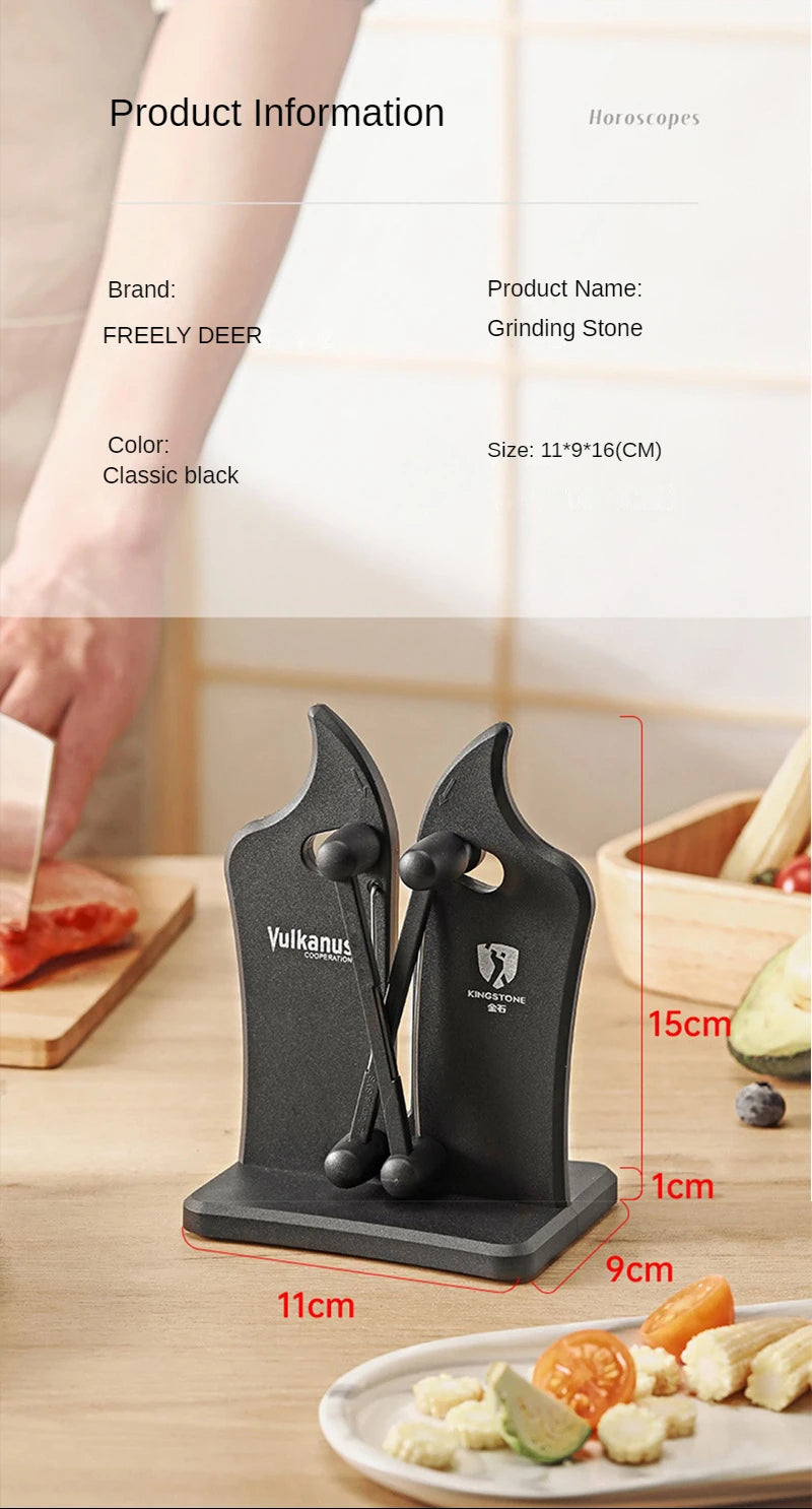 Knife Sharpener Kitchen Sharpening Tool Easy Safe Sharpening Kitchen Chef's Knife Damascus Knife Kitchen Tools Kitchen Supplies