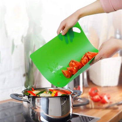 Kitchen Tools Multicolor Easy To Clean Nonslip Chopping Board Outdoor Camping Food Cutting Block Mat Tool Kitchen Cook Supplies