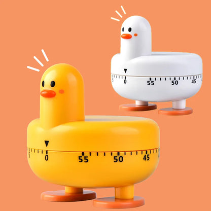 Kitchen Timer Cute Countdown Alarm Clock Duck Child Study Timer Mechanical Timer Kitchen Cook Tools Timer Gadget