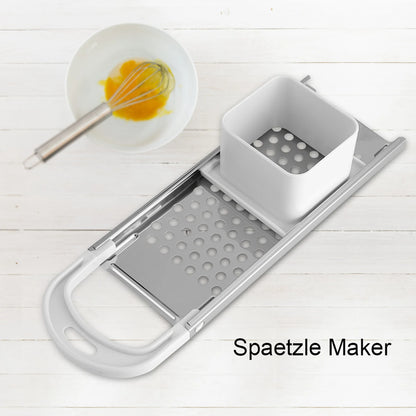 Kitchen Noodle Maker Kitchen Stainless Steel Blade Spaetzle Noodle Dumpling Maker Pasta Cooking Tool Spaetzle Maker Noodle Maker