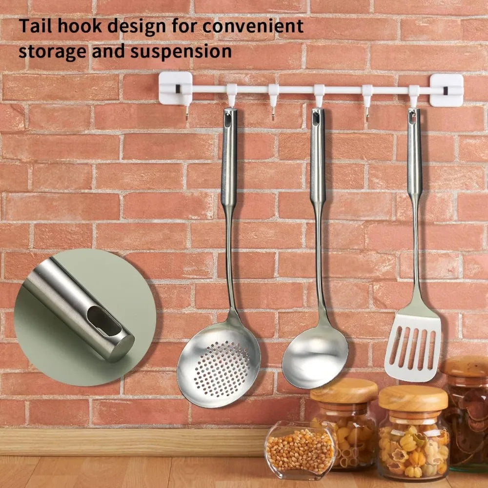 Stainless Steel Kitchen Shovel, Kitchen Spatula, Non Stick Cookware Can Be Cleaned in A Dishwasher, Easy To Clean Ideal Cookware
