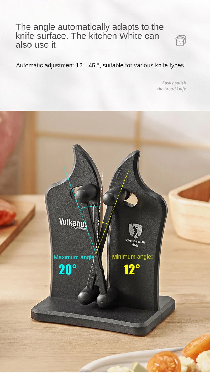Knife Sharpener Kitchen Sharpening Tool Easy Safe Sharpening Kitchen Chef's Knife Damascus Knife Kitchen Tools Kitchen Supplies