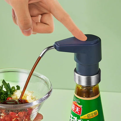 Kitchen Sauce Extruder, Household Oil Consumption Pressure Pump Head, Oyster Oil Press Mouth, Kitchen Utensils
