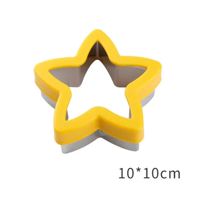 Kitchen Baking Tools Sandwich Cutter And Sealer Set For Children Kids DIY Making Cookies Mold Pancake Maker Embosser Food Molds