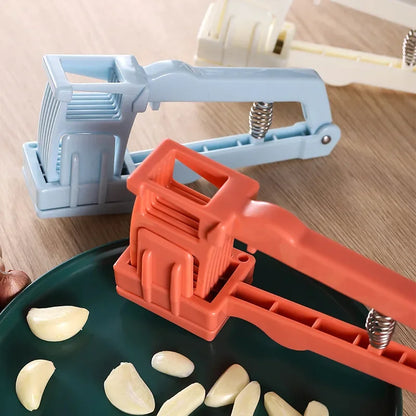 Kitchen Garlic Press Slicer Manual Ginger Knife Vegetable Chopper Squeezing Divider Food Crusher Cutter Home Gadgets Kitchenware